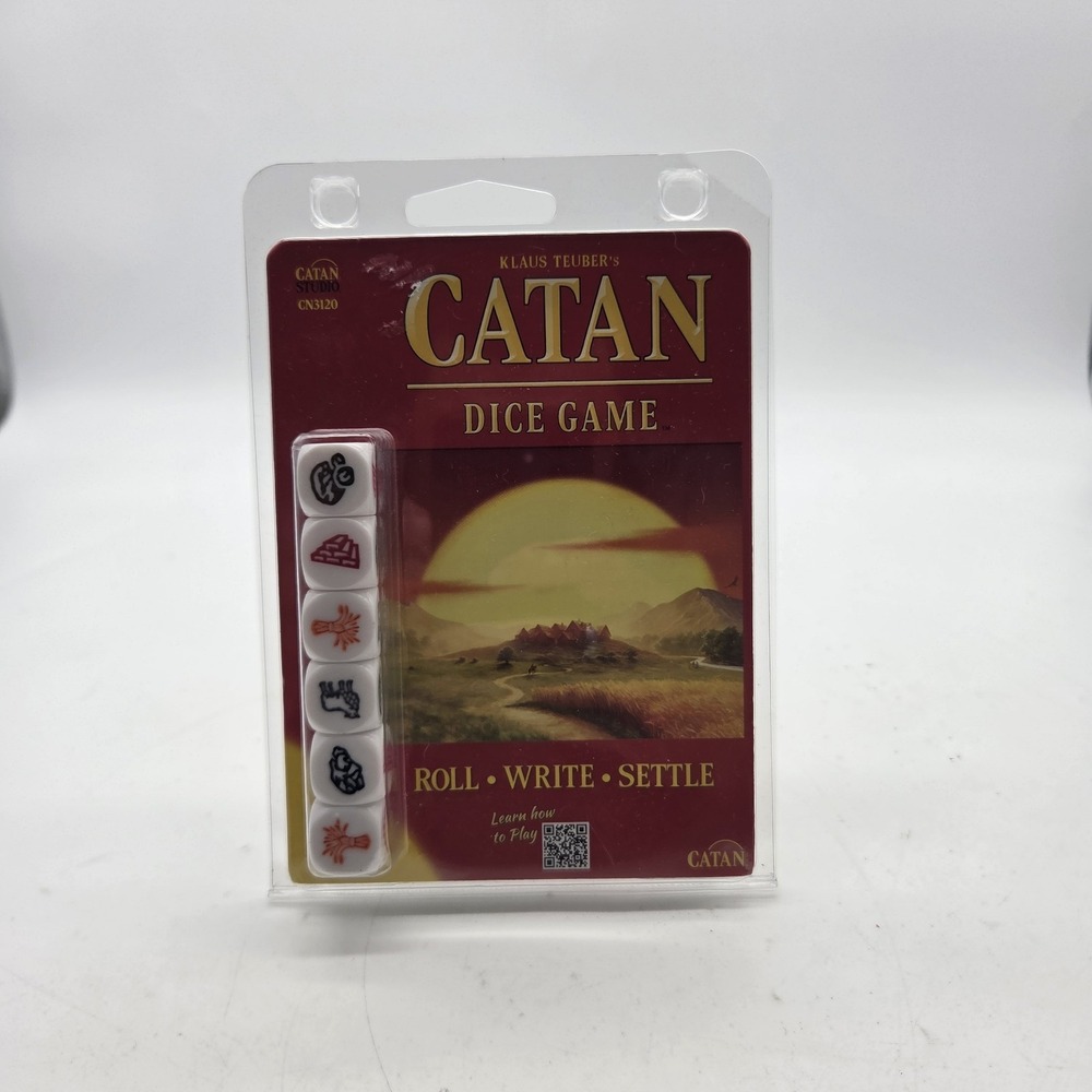 Catan Dice Game Roll Write Settle Discover Klaus Teuber  New Family Fun